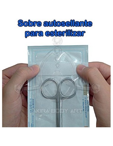 Sobre autosellante para esterilizar.