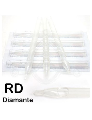Tips desechables Diamante Largos