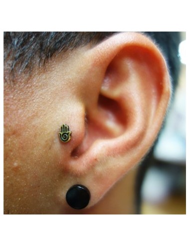 Labret étnico MANO de FATIMA