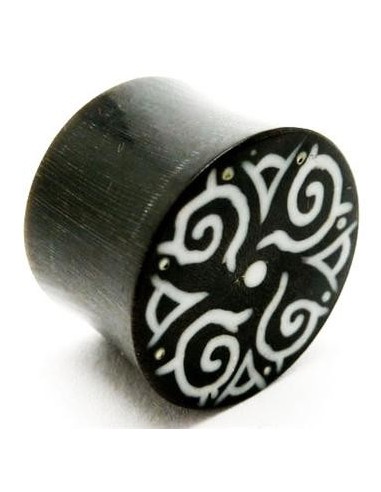 Dilatador hueso logo ornamental
