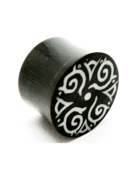 Dilatador hueso logo ornamental