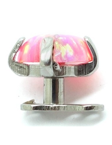 Microdermal CORAZÓN ROSA OPALO