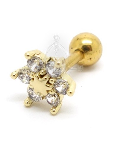 Tragus Flor Dorada Multijoya