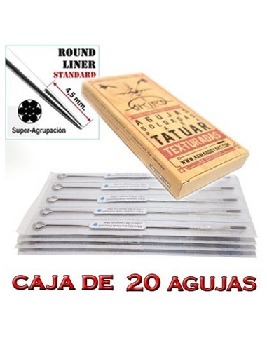 Agujas Akira RL - Caja de 20