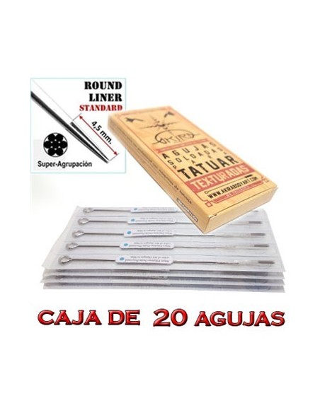 Agujas Akira RL - Caja de 20