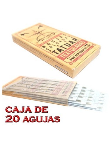 Agujas AKIRA magnum - Caja de 20