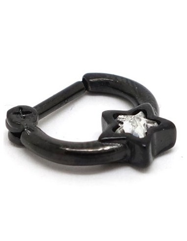 Septum Estrella Acero Negro