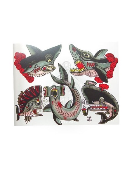 DENO & SINS Tattoo Flash Vol.1