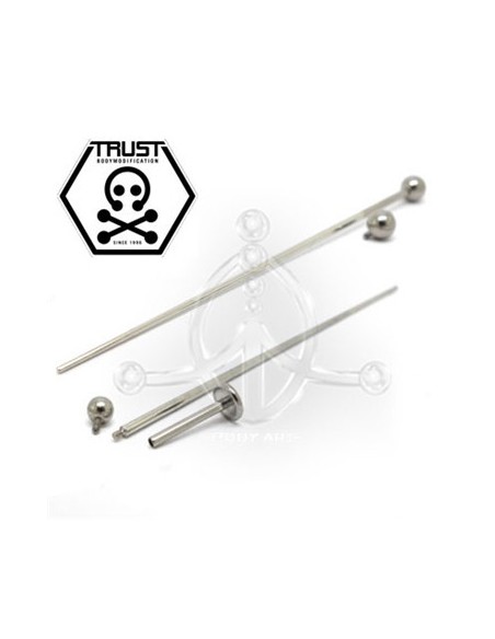 Barra-Guía Piercing Rosca Interna