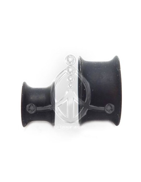 Dilatación túnel silicona. NEGRO