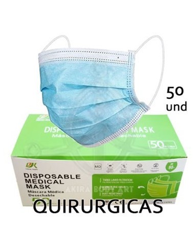 Mascarilla Quirúrgica - Triple Capa