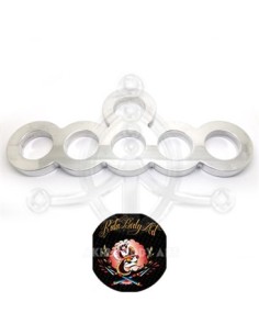Soporte para Suspensiones. Chasis aluminio macizo