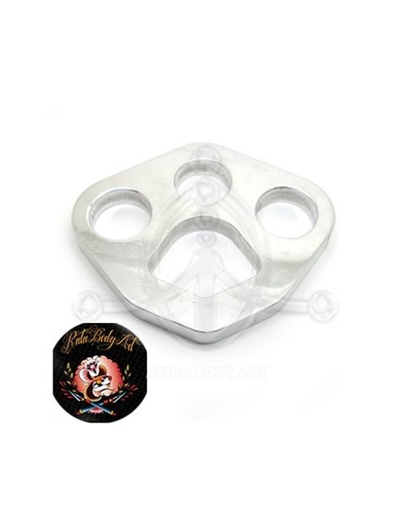Soporte para Suspensiones. Chasis aluminio macizo