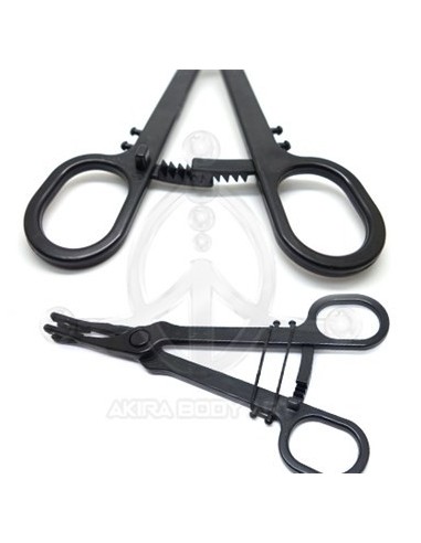 Pinza desechable septum (ESTÉRIL)