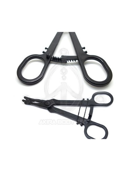 Pinza desechable septum (ESTÉRIL)