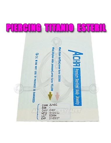 Barbel titanio G23 (ESTÉRIL)
