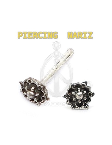 Nostril Étnico FLOR (PLATA)