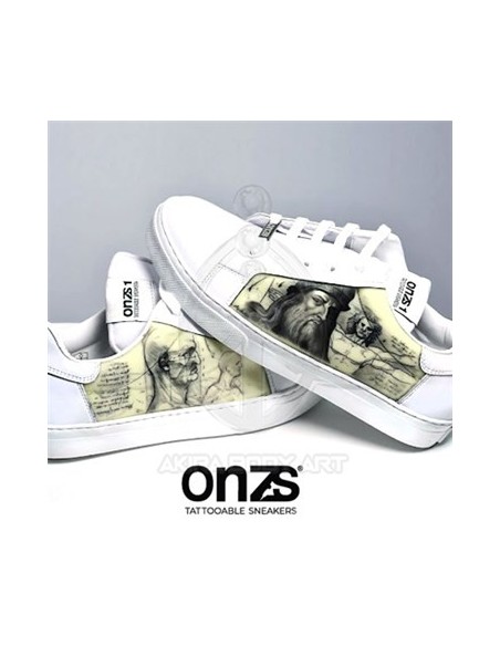 Zapatos Tatuables Blancos