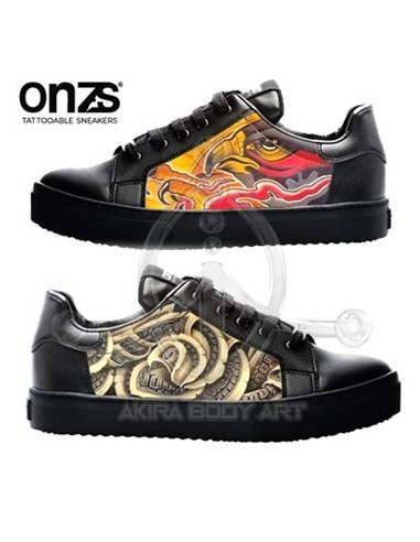 Zapatos Tatuables Negros