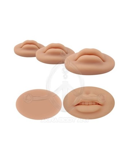 Labio Silicona 3D para prácticas