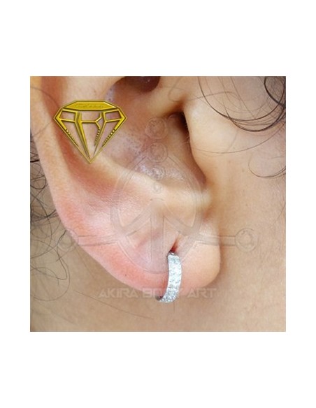 Aro segmentado 2 aros - joyas