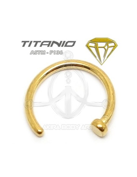 Aro de fácil inserción ? Titanio ORO