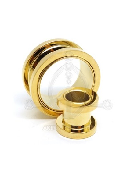 GOLD Steel Threaded Tunnel