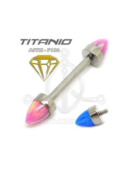 Barbell Ópalos Conos - Varios colores
