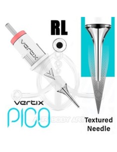 Agujas Vertix PICO ? RL-LT (TEXTURIZADA)
