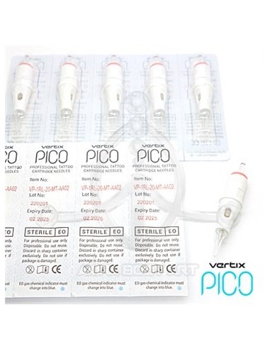 Agujas Vertix PICO ? RL-LT (TEXTURIZADA)