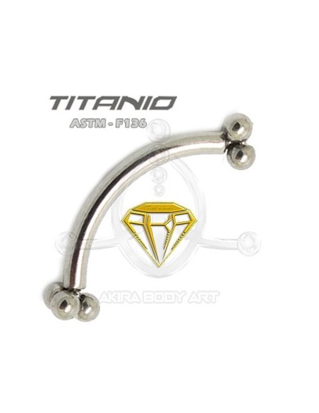 Minibanana con Bolas - Titanio