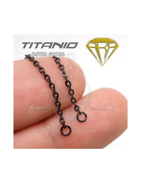 Cadena para joyería - NEGRO