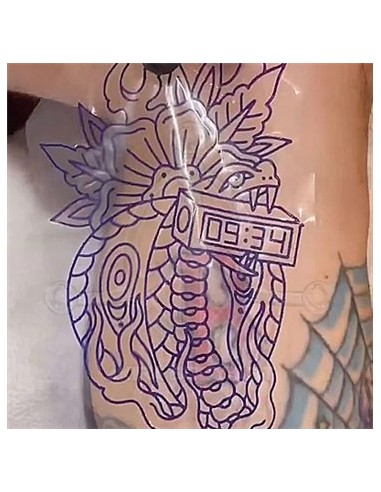 Clear Cut Stencil Transparent Tattoo