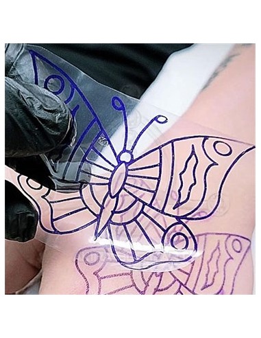 Clear Cut Stencil Transparent Tattoo