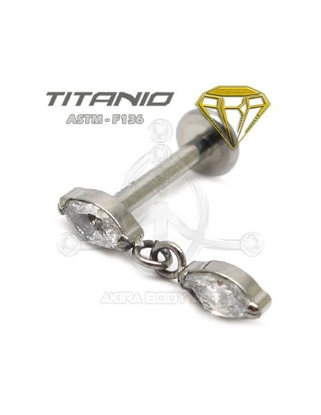 Labret OJOS de CRISTAL