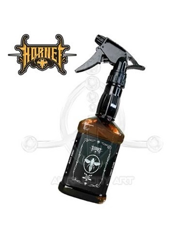 Botella con aerosol