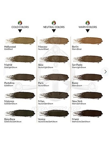 Biotek Carta de COLORES - Cejas