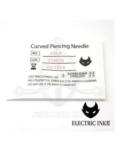 Aguja americana CURVA ? Electric Ink
