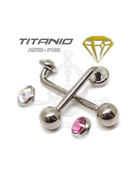 Barbell Christina Titanio R. INTERNA - 5mm