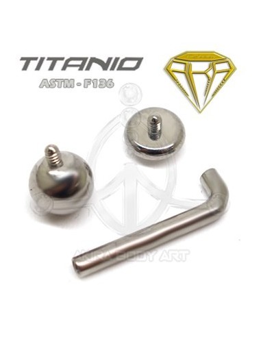 Barbell Christina Titanio R. INTERNA - 5mm