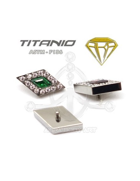 Labret Rombo joyas y Esmeralda