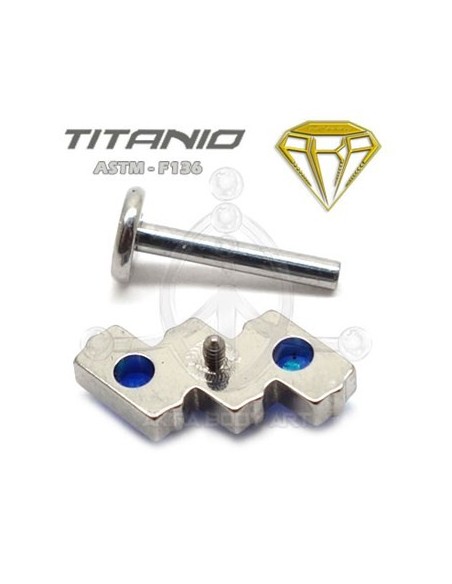 Labret Espejo JOYAS Azul