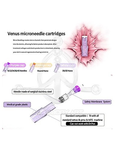 Dermapen Agujas Universales ? 24 Puntas