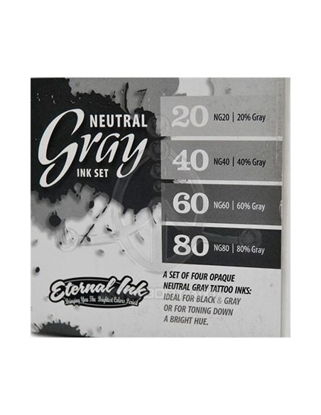 Set Eternal Ink ? NEUTRAL GRAY (PRÁCTICAS)