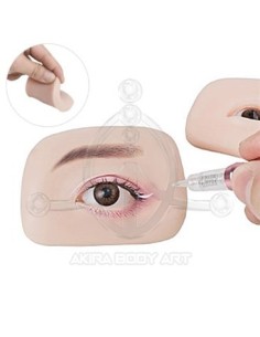 Ojo Silicona 3D para prácticas