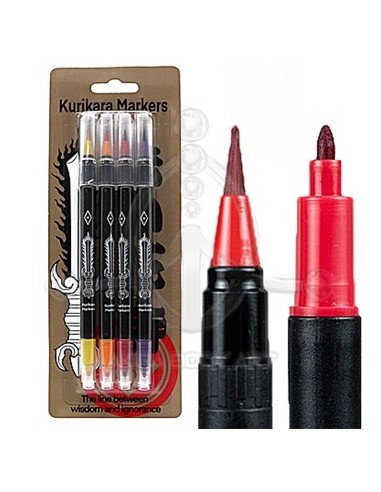 KURIKARA Markers - 4 Colores