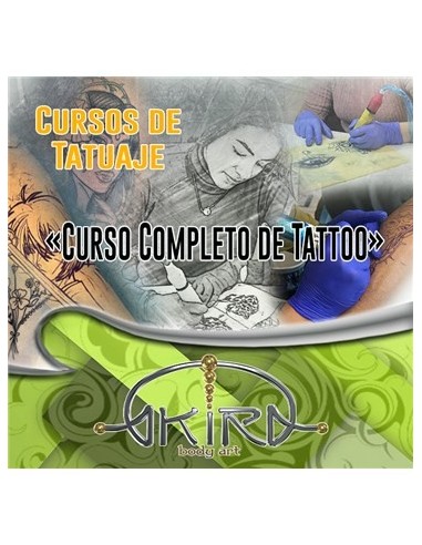Curso COMPLETO de Tatuaje (310 Horas)