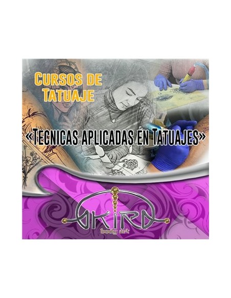 Curso de TÉCNICAS APLICADAS en Tatuaje (78 Horas)
