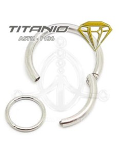 Aro Bisagra Segmentado - TITANIO