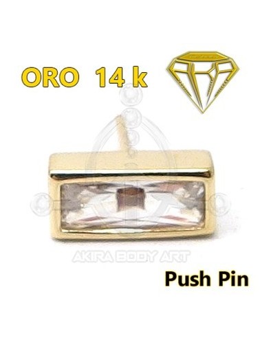 Repuesto PUSH IN Lingote joya - 14K